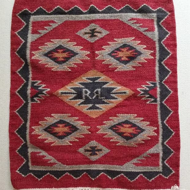 RRL HAND WOVEN JACQUARD TABLE CARPET