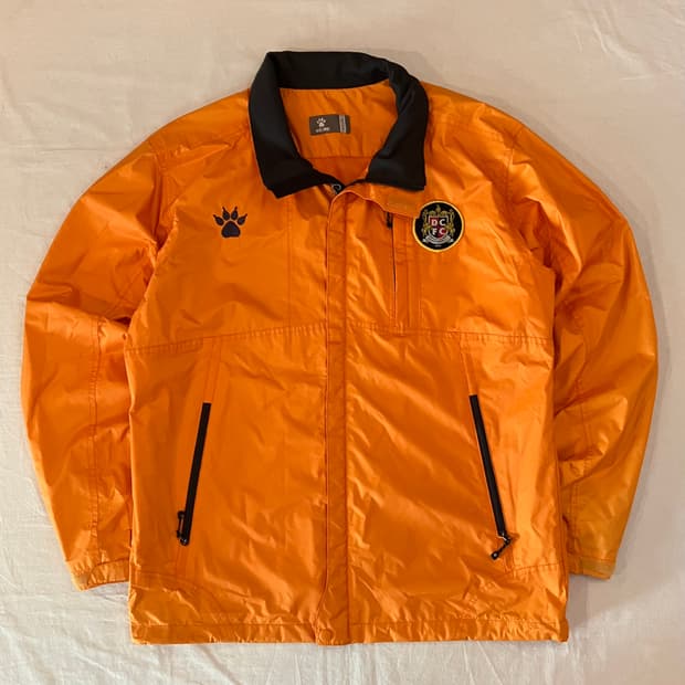 켈미 대전 시티즌 빈티지 바람막이 자켓 오렌지