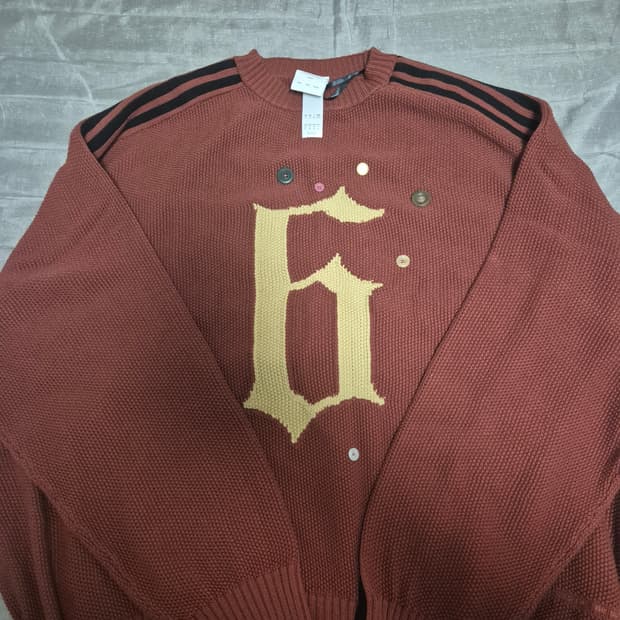 (새상품) 아디다스 X 송포더뮤트 kc0327 롱슬리브 코튼 저지 니트 