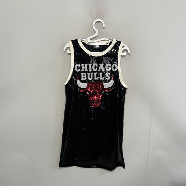 NBA 시카고불스 스팽글 농구복 농구나시 F 
