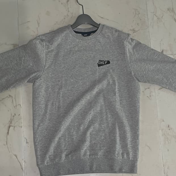 ASK 그레이 회색 맨투맨