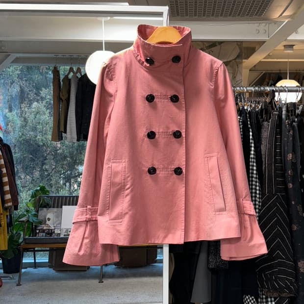 자라 더블 브레스티드 자켓