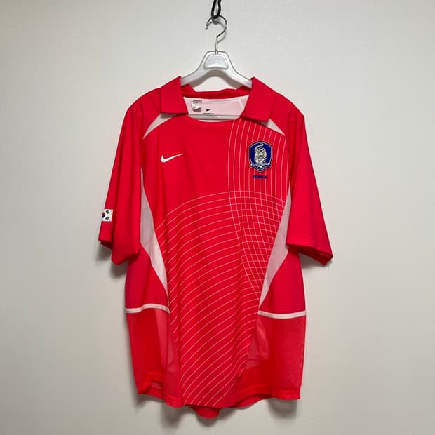 나이키 대한민국 축구 국가대표팀 유니폼 레드 100