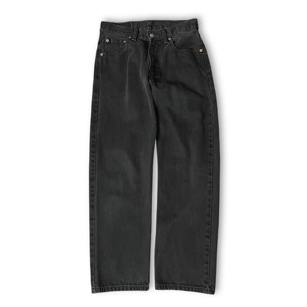 (29) 리바이스 550 29X30 블랙 데님 팬츠
