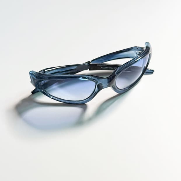 90s OXYGEN 어라운드 랩 스포티 틴트 빈티지 선글라스