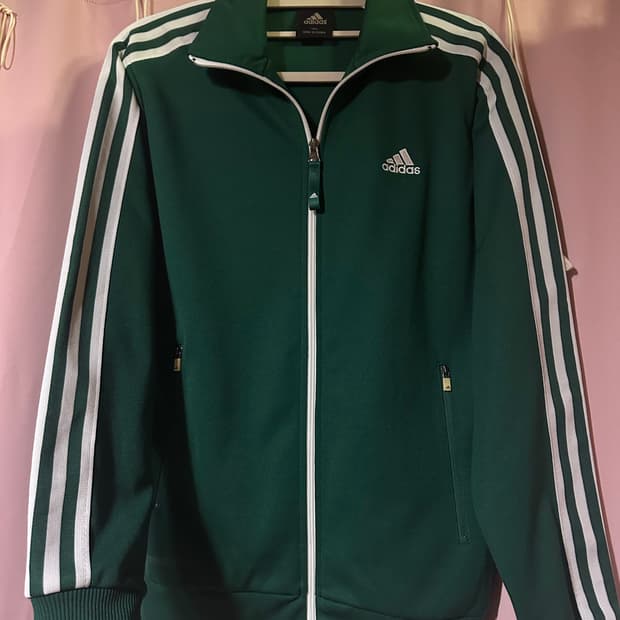 아디다스져지 아디다스 삼선 그린 트랙탑 아디다스 초록 져지 집업 90