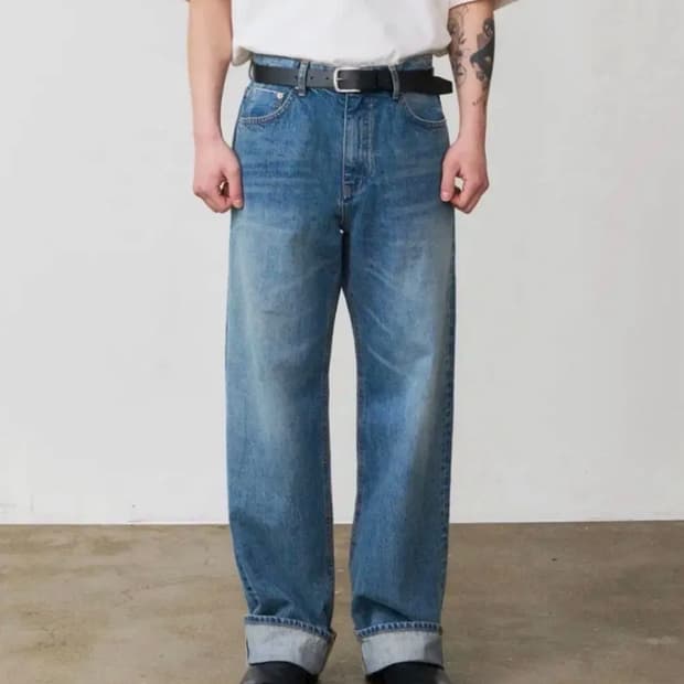 (M) 덴메이드 DEN0762 Dusty Wave Selvedge
