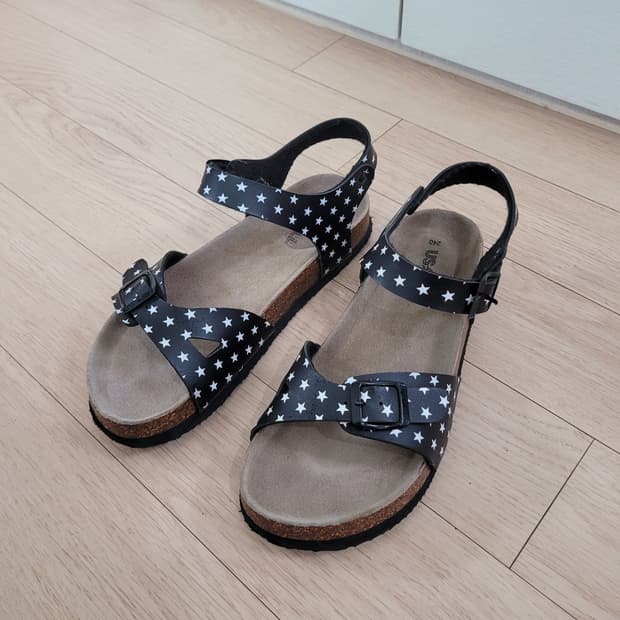 유솔 USALL 여아 샌들 240 블랙