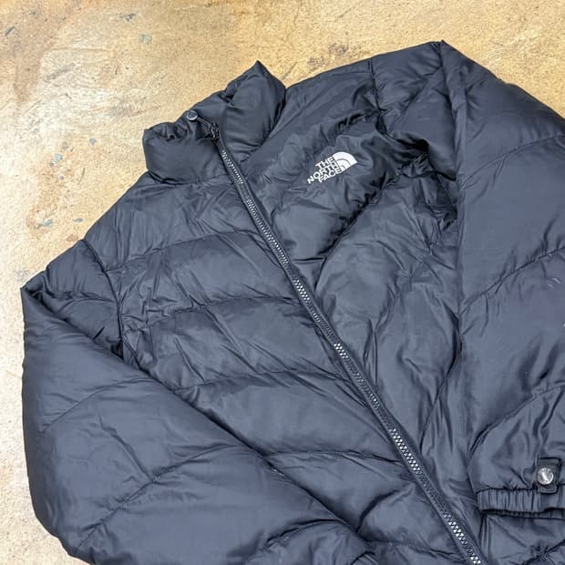 [정품/M] 노스페이스 블랙 패딩 점퍼 b19