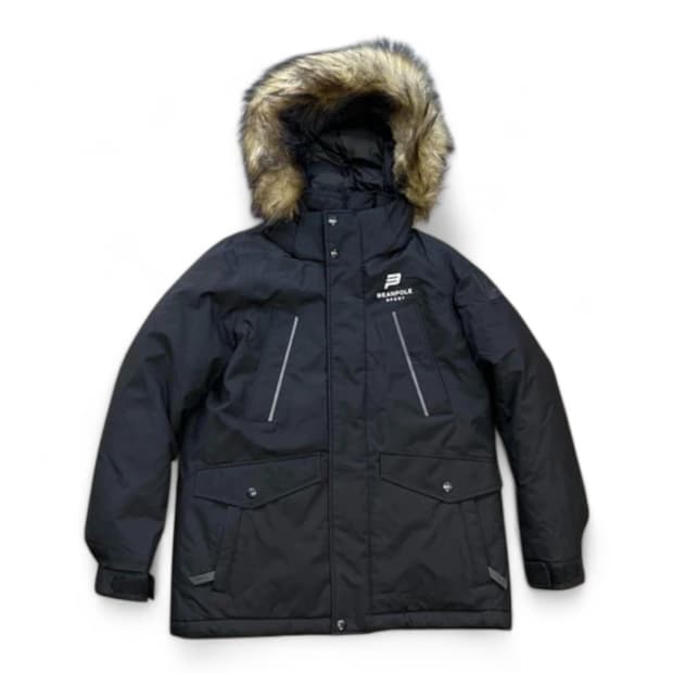 빈폴 남여공용 Unisex 블랙 SUPER STANDARD 덕다운 패딩 