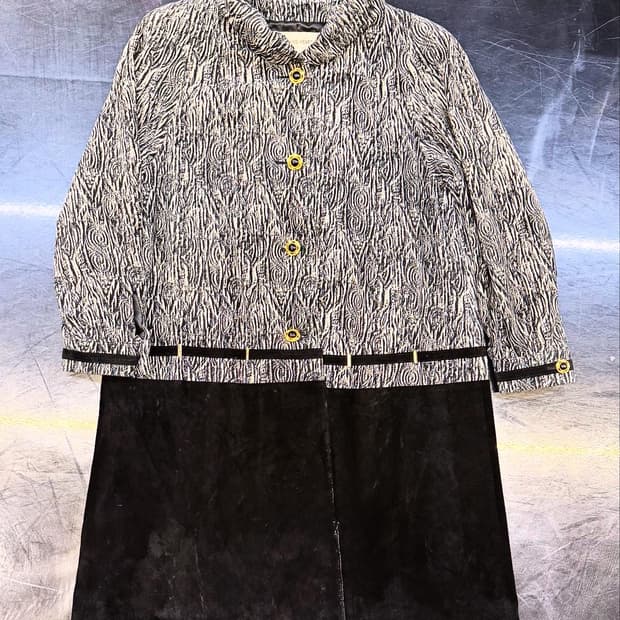 Japanese vintage 스웨이드 코트