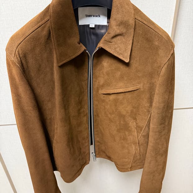 토니웩 스웨이드 디트로이트 자켓 XL 