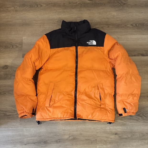 15FW 노스페이스 700 패딩 오렌지