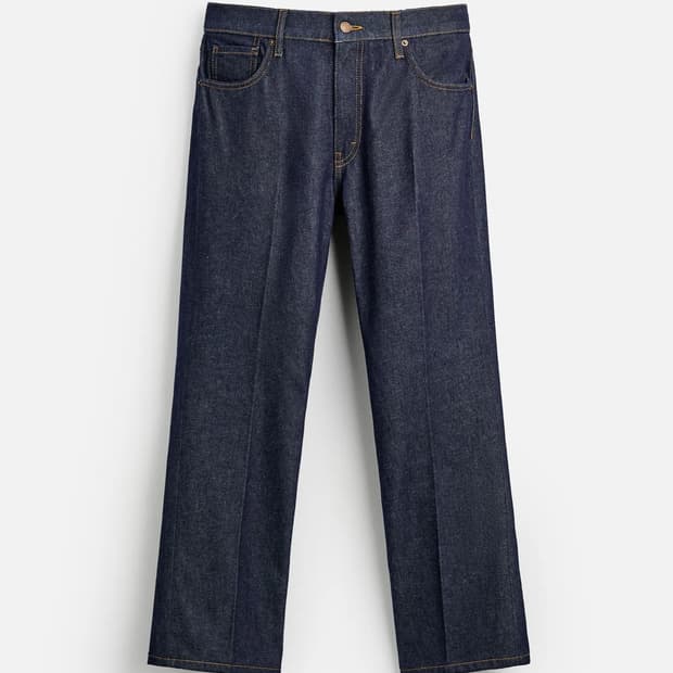 자라 세미 부츠컷 생지 데님 진 29인치