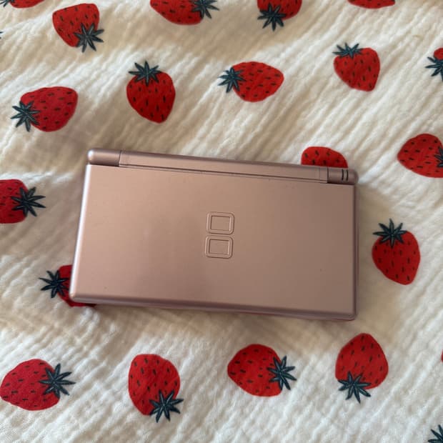 닌텐도 ds lite 로즈골드