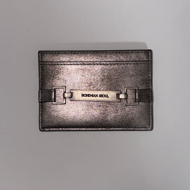 보헤미안서울 카드지갑 실버