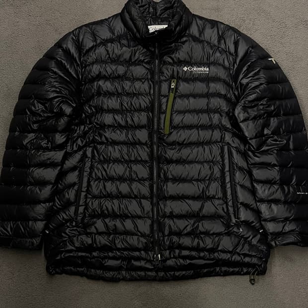 컬럼비아 구스 경량패딩 처분 