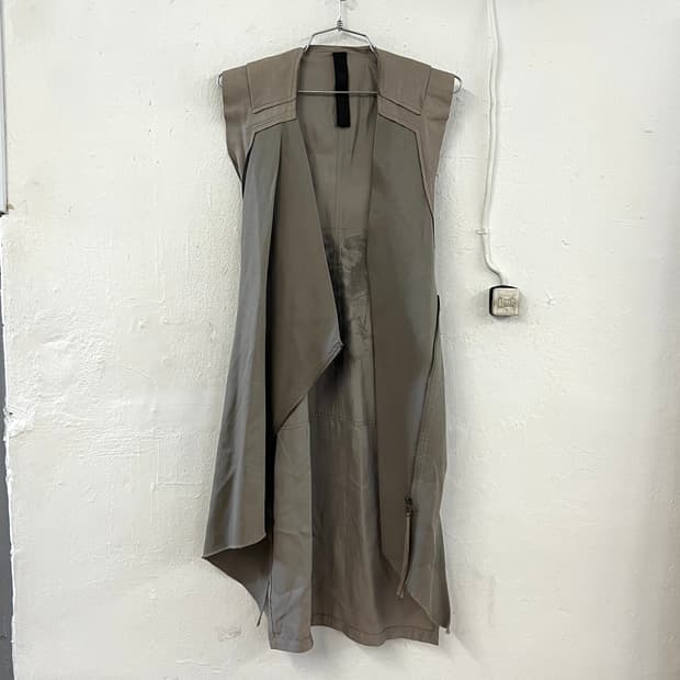 일라리아 니스트리 레더 실크 드레스 집업