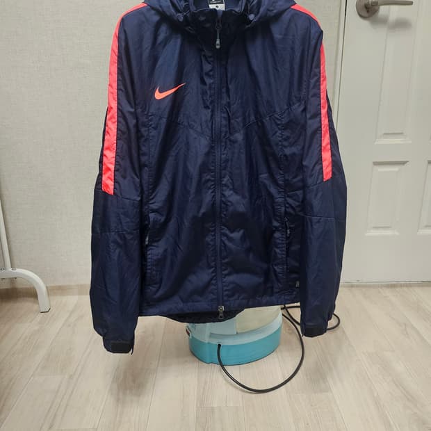 (100~105)L ☆초대장급☆ 나이키 [네이비핑크] 레인자켓 바람막이