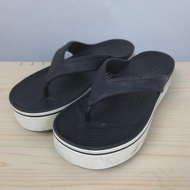 250 크록스 쪼리 슬리퍼 블랙