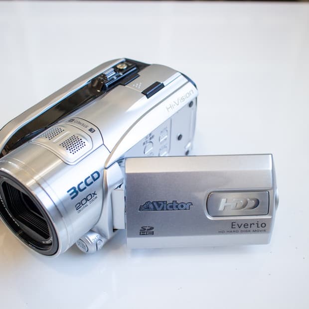 JVC GZ-HD3 / 빈티지 디지털 캠코더 