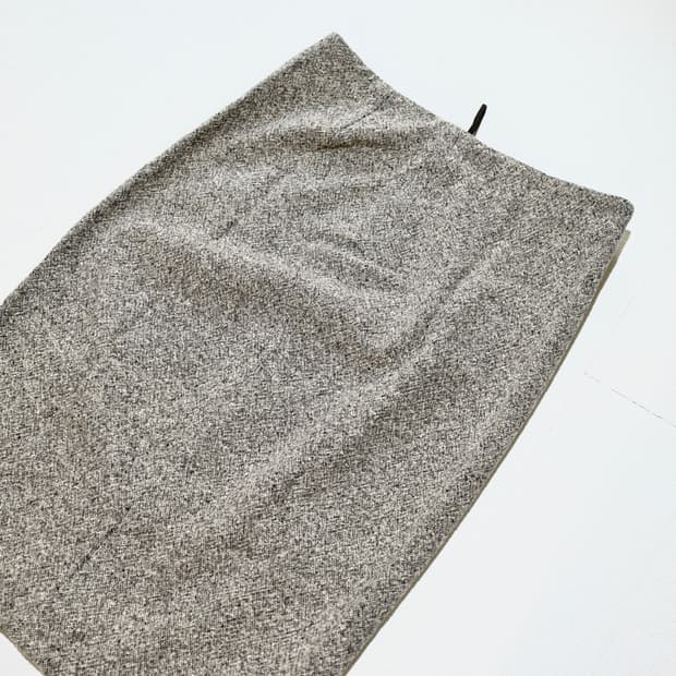 Jilsander donegal tweed skirt
