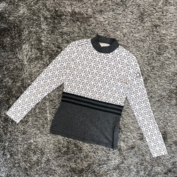 와이드앵글 여성 골프 하프넥 티셔츠 (90)