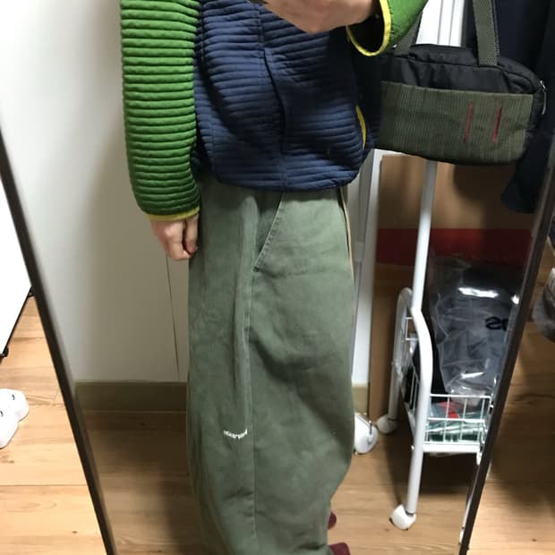 와이드 워크팬츠