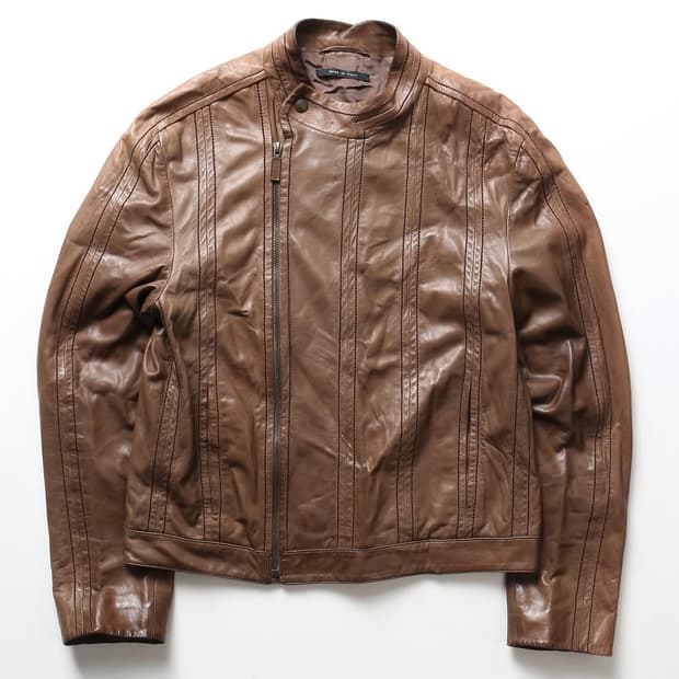 구찌 레더 자켓