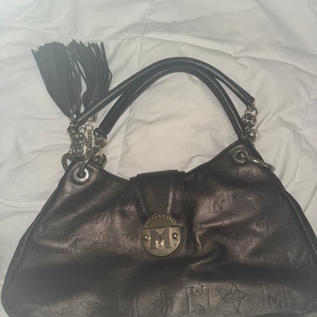 Y2K) 메트로시티 숄더백 메탈