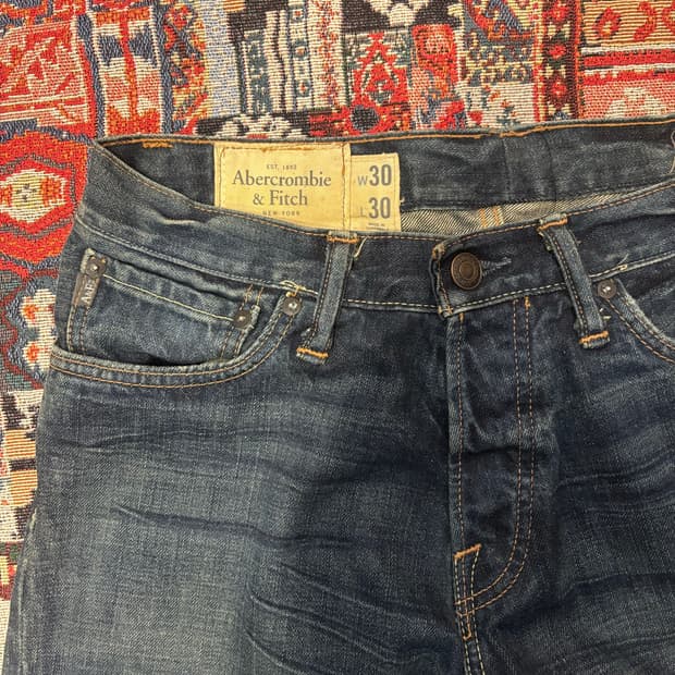 Abercrombie Vintage Button Fly Denim 30