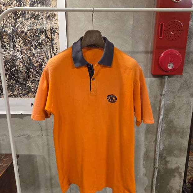 90'S 올드 버버리 PK 티셔츠