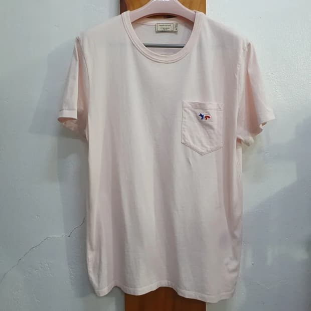  메종키츠네 반팔 라운드티(105)