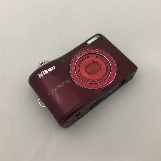 니콘 쿨픽스 Nikon Coolpix L30 레드 빈티지 디카 카메라