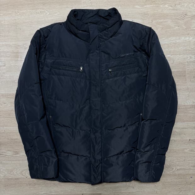 캘빈클라인 다운 푸퍼 패딩