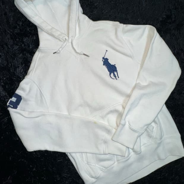 POLO white  hoodie