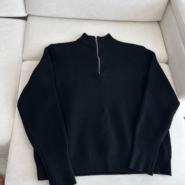 [XXL]크롬하츠 캐시미어 트리플패치 반집업