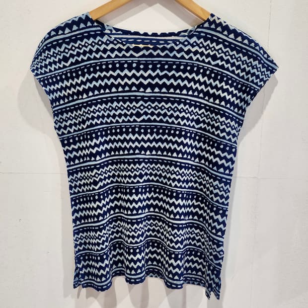 이세이 미야케 플리츠플리즈 패턴 반팔 3 사이즈 정품