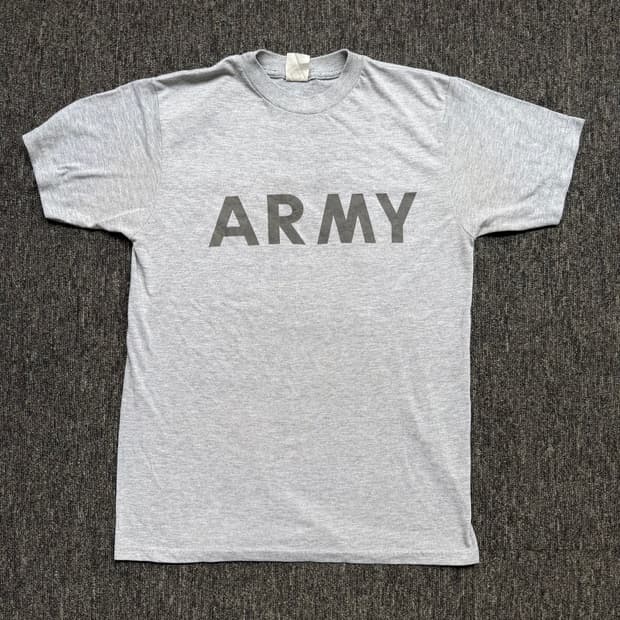 ★   US ARMY 빈티지 미군 아미 반팔티  | 상태 사진 확인