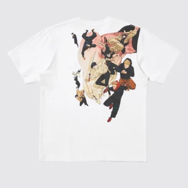 유니클로 주술회전 티셔츠 XL