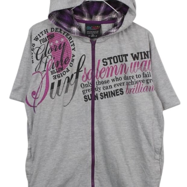 Japanese Y2K short sleeve zip up