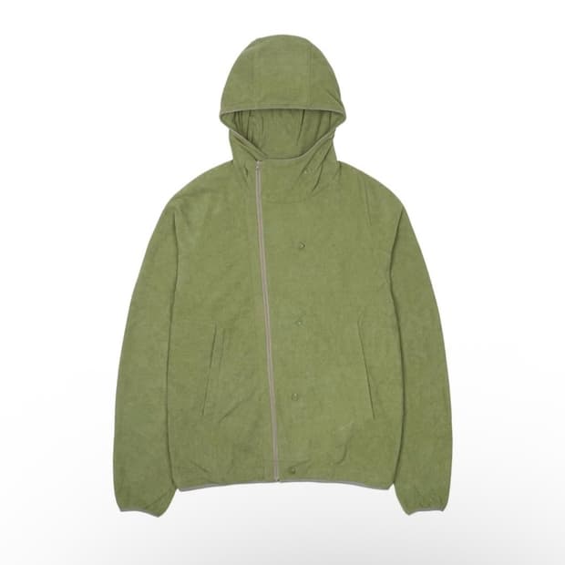 (구해요) 산산기어 버튼 플리스 재킷