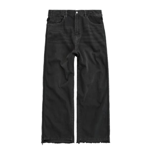 [2] 폴리테루 리빌드 고시마 데님 002 워시드블랙