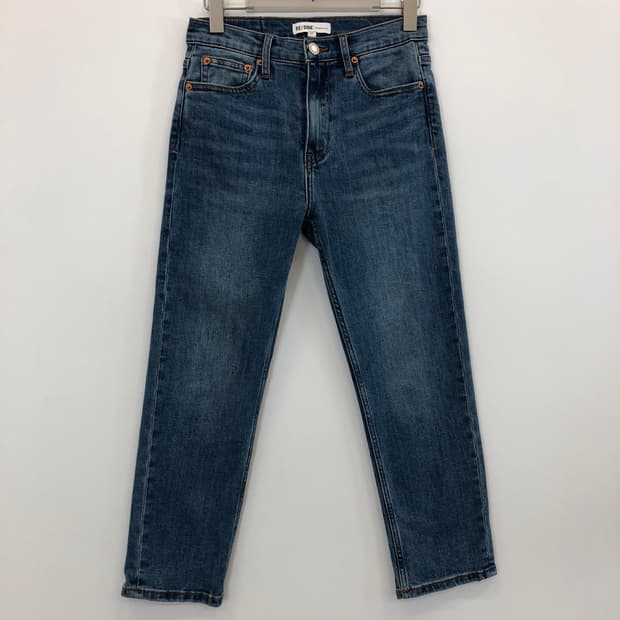 RE/DONE 리던 오리지널 화이트패치 데님진 27 인치