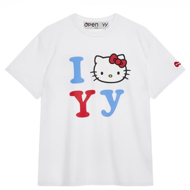 오픈와이와이 x 헬로키티 티셔츠 s/m