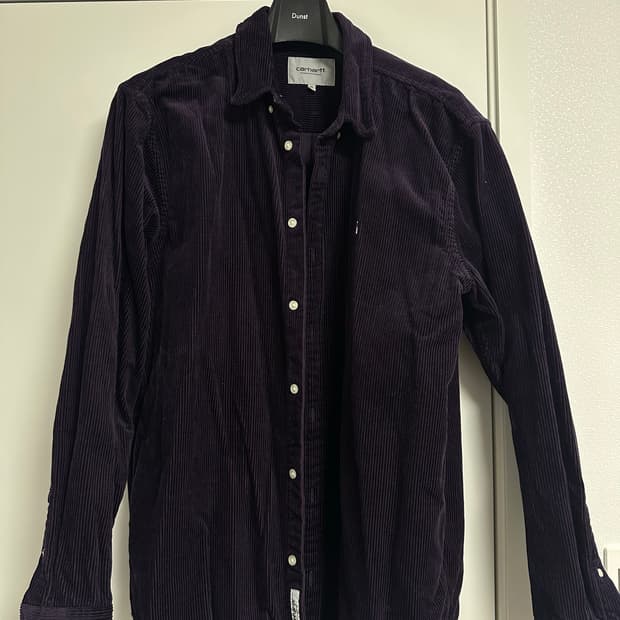 칼하트 메디슨 코듀로이 셔츠 퍼플 XL 판매