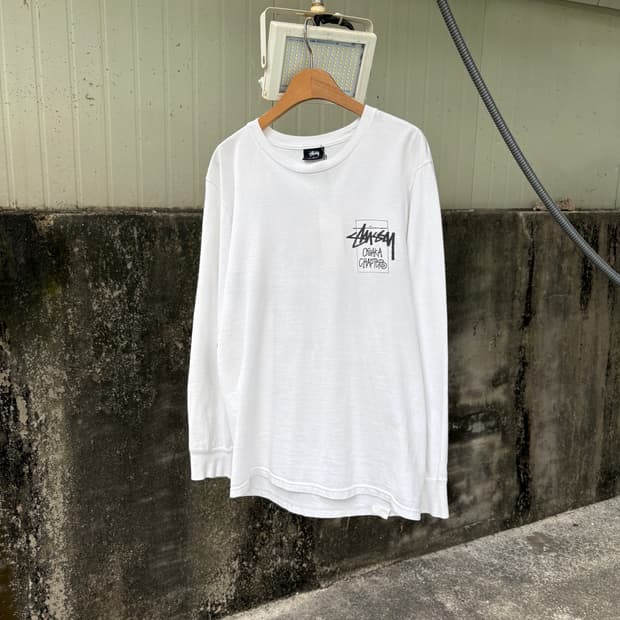 스투시 오사카 챕터 오픈 기념 한정판 티셔츠 (2019년)