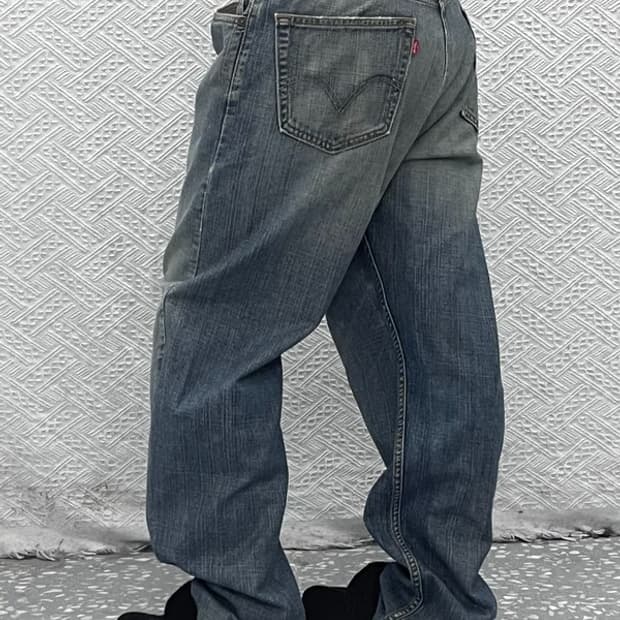 리바이스 559 빈티지 디스트로이드 워싱 데님팬츠 36인치 C07141