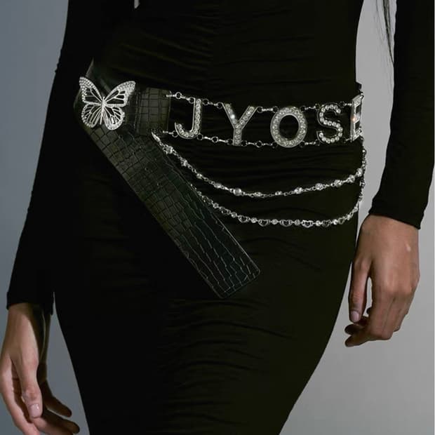 Jyosei 벨트 블랙 컬러