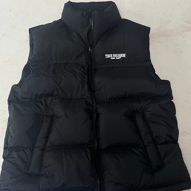 트루릴리전 패딩조끼